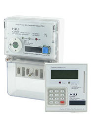 Split Prepaid Energy Meters 1 Phase 2 Wire with Prepayment or Credit mode