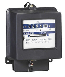Negro o el panel electromecánico modificado para requisitos particulares del metro de la energía montado para el hogar